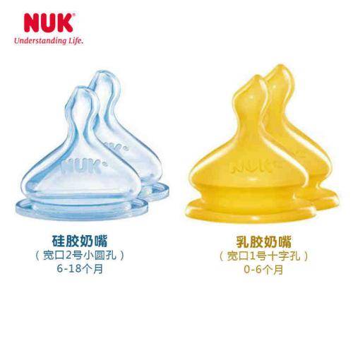 nuk奶嘴型号对应月龄