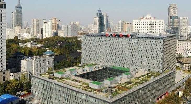 南京鼓楼医院俯瞰图