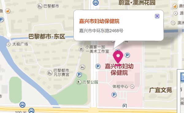 嘉兴妇保院地理位置