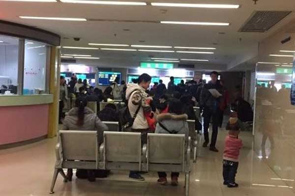 江西妇幼保健院候诊区环境