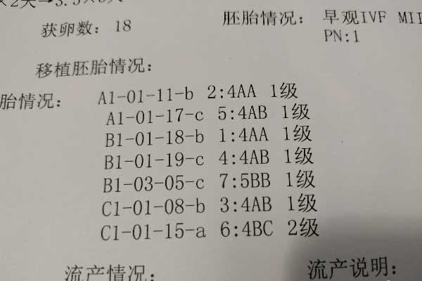 养囊报告