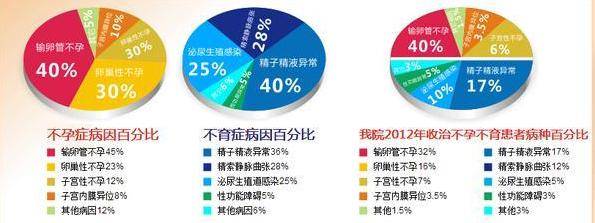 不孕不育症原因比例