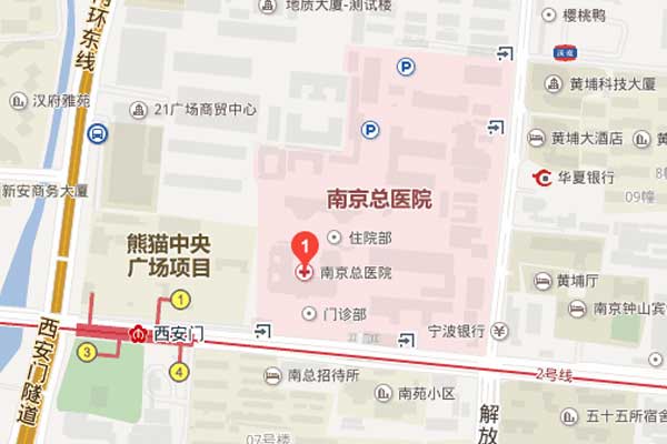军区总医院地址