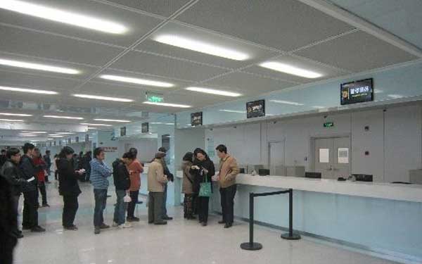 南京市鼓楼医院门诊大厅