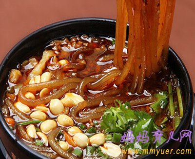 孕妇能（可以）吃酸辣粉吗？ 