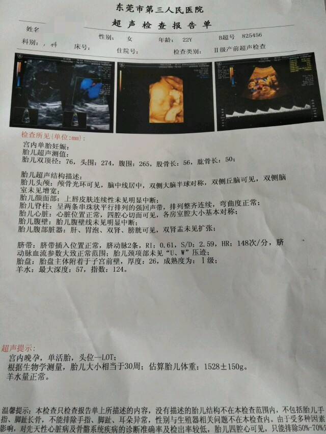 30周男孩女孩b超区别图