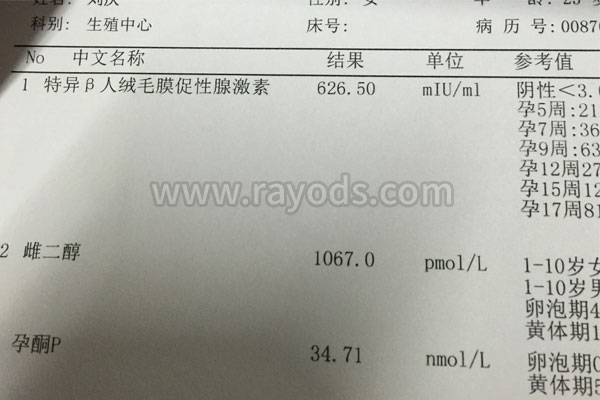 通过试管婴儿终于有了自己的宝宝