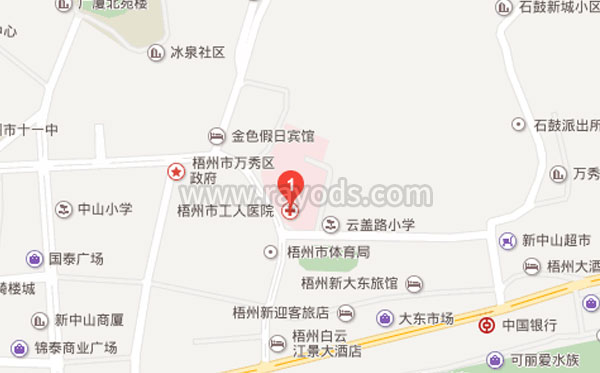 广医大七附院地理位置