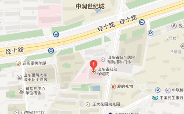 山东省妇产医院地址位置