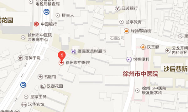 南京中医药大学附属医院地理位置