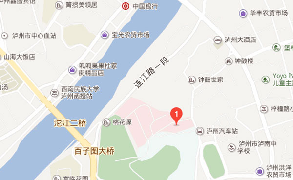 西南医科附属医院地理位置