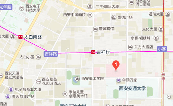 西交大一附院地理位置