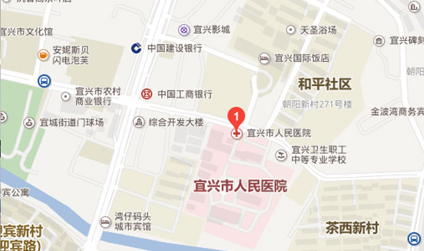 江苏大学附属宜兴人民医院地址