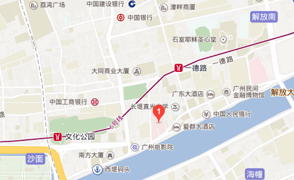 中山二院地理位置