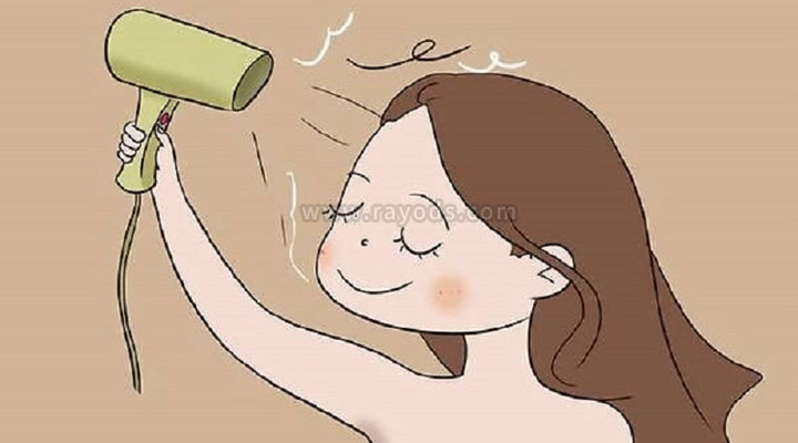 孕妇吹头发的方法