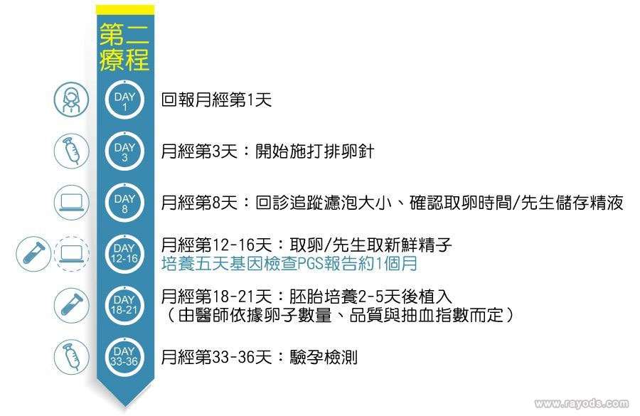 试管婴儿流程图
