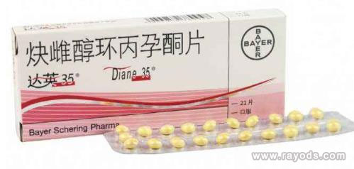 服用达英35能减肥吗