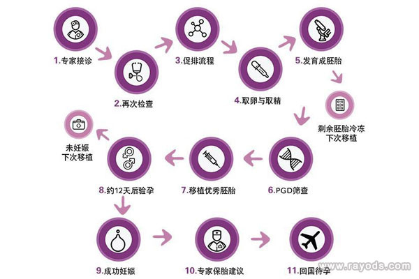 泰国试管婴儿详细流程