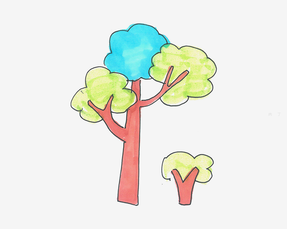 一棵树怎么画最好看(6张)